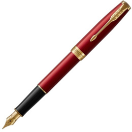 Sonnet Red/Gold Fountain pen in the group Pens / Fine Writing / Fountain Pens at Pen Store (104827_r)