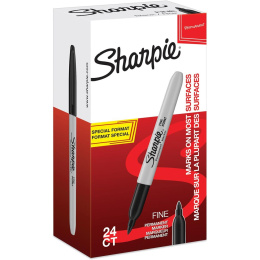 Fine Marker 24-set Black in the group Pens / Artist Pens / Felt Tip Pens at Pen Store (104855)