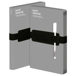 Notebook Not White L Light - Grey in the group Paper & Pads / Note & Memo / Notebooks & Journals at Pen Store (104882)