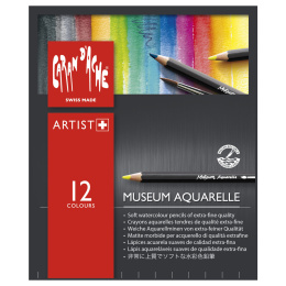 Museum Aquarelle 12-pack in the group Pens / Artist Pens / Watercolor Pencils at Pen Store (104933)