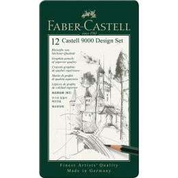 Pencil Castell 9000 Design Set in the group Pens / Writing / Pencils at Pen Store (105056)