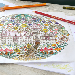 Coloring pencils Polychromos 60-set in the group Pens / Artist Pens / Colored Pencils at Pen Store (105077)