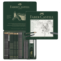 PITT Graphite 19-set in the group Art Supplies / Crayons & Graphite / Graphite & Pencils at Pen Store (105154)