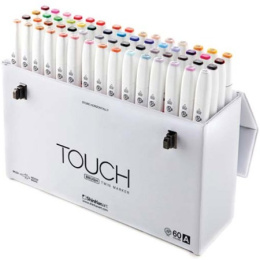 Twin Brush Marker 60-set A in the group Pens / Artist Pens / Illustration Markers at Pen Store (105318)