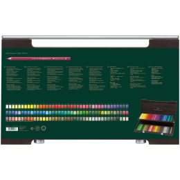 Polychromos 120 Set Wooden Case in the group Pens / Artist Pens / Colored Pencils at Pen Store (105854)