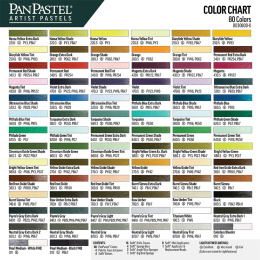 80 Color Set in the group Art Supplies / Artist colours / Pastels / Soft pastels at Pen Store (106106)