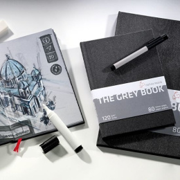 The Grey Book A4 in the group Paper & Pads / Artist Pads & Paper / Sketchbooks at Pen Store (106116)