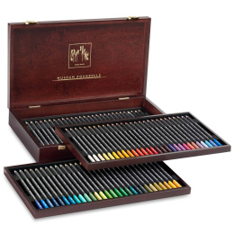 Museum Aquarelle 76-set Wooden box in the group Pens / Artist Pens / Watercolor Pencils at Pen Store (106211)