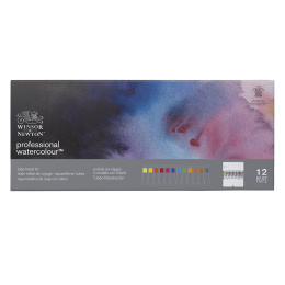 Professional Watercolour Tube 5ml 12-set in the group Art Supplies / Artist colours / Watercolor Paint / Watercolor in tube at Pen Store (106250)