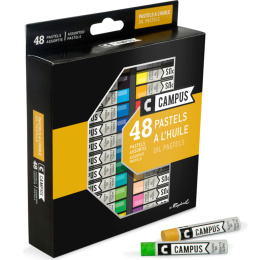Campus 48 Pastels in the group Art Supplies / Crayons & Graphite / Pastel Crayons at Pen Store (106256)
