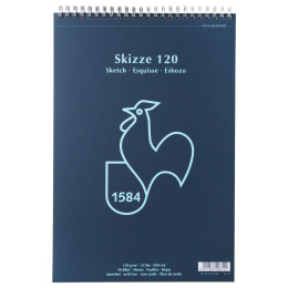 Sketch pad Spiral 120g A4 in the group Paper & Pads / Artist Pads & Paper / Drawing & Sketch Pads at Pen Store (106269)