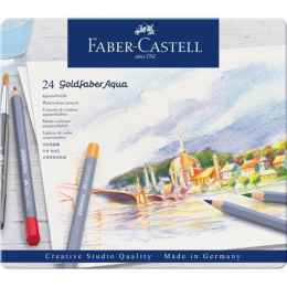 Goldfaber Aqua Watercolour Pencil 24-set in the group Pens / Artist Pens / Watercolor Pencils at Pen Store (106637)