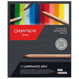 Luminance 6901 12-set in the group Pens / Artist Pens / Colored Pencils at Pen Store (106639)
