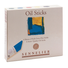 Oil Stick Start Set 6-pack in the group Art Supplies / Crayons & Graphite / Pastel Crayons at Pen Store (107250)