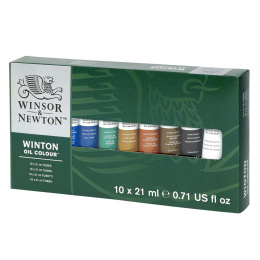 Winton Oil Color Tube 21 ml 10-set in the group Art Supplies / Colors / Oil Paint at Pen Store (107255)
