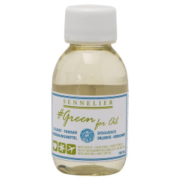 Green For Oil Thinner 100 ml in the group Art Supplies / Mediums & Varnishes / Oil Mediums at Pen Store (107518)