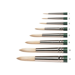 Winton Hog Brush Round 2 in the group Art Supplies / Brushes / Natural Hair Brushes at Pen Store (107575)