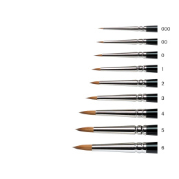 Series 7 Kolinsky Sable Brush Miniature 0 in the group Art Supplies / Brushes / Thin Brushes at Pen Store (107677)