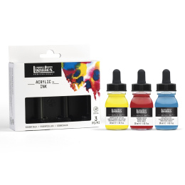 Acrylic Ink Essentials 3-set 30 ml in the group Art Supplies / Colors / Acrylic Paint at Pen Store (107723)