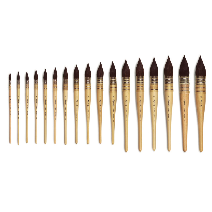 Raphaël Kazan Squirrel Quill Mop Brush 803 st 3 Pen Store