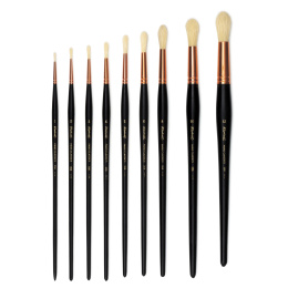 Paris Classic Brush Round st 2 in the group Art Supplies / Brushes / Natural Hair Brushes at Pen Store (108304)