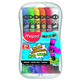 Color Peps Gouache Tubes 12 x 12 ml in the group Kids / Kids' Paint & Crafts / Paint for Kids / Gouache paint kids at Pen Store (108760)