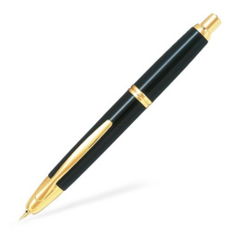 Capless Fountain pen Black/Gold in the group Pens / Fine Writing / Fountain Pens at Pen Store (109539)