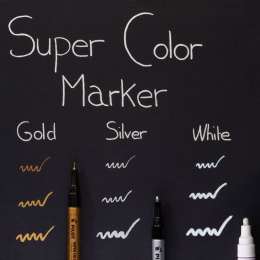 Super Color Marker Fine Silver in the group Pens / Office / Markers at Pen Store (109650)