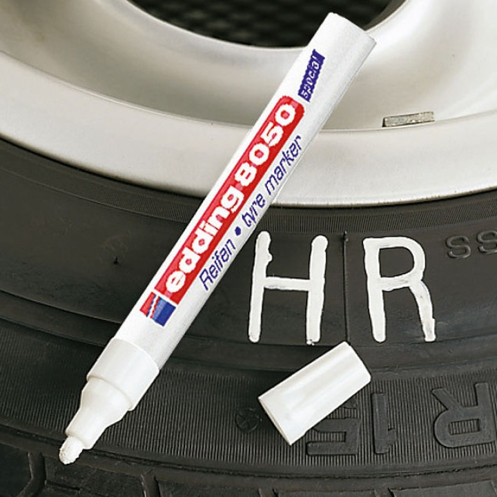 Edding Tyre Marker White Pen Store