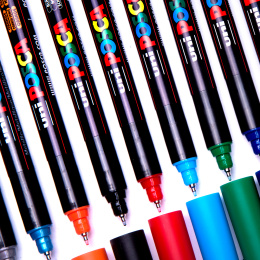 Posca PC-1MR Standard Colours Set of 8 in the group Pens / Artist Pens / Illustration Markers at Pen Store (110433)