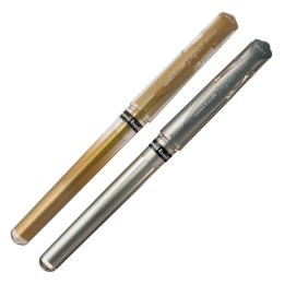 Uni-ball Signo Broad UM-153 Gel - Metallic Silver in the group Pens / Writing / Gel Pens at Pen Store (110444)
