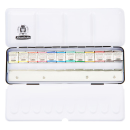 Horadam Aquarell Metal 12-set + extra space in the group Art Supplies / Colors / Watercolor Paint at Pen Store (110727)