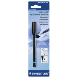 Lumocolor permanent laundry F (0.6 mm) in the group Hobby & Creativity / Paint / Fabric Markers and Dye at Pen Store (110979)