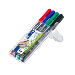 4-pack Lumocolor permanent Broad in the group Pens / Office / Markers at Pen Store (110982)