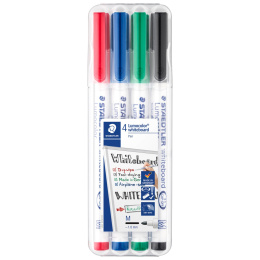 4-pack Lumocolor Whiteboard Medium in the group Pens / Office / Whiteboard Markers at Pen Store (110983)