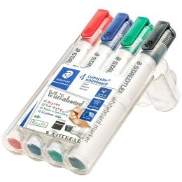 4-pack Lumocolor Whiteboard Chisel in the group Pens / Office / Markers at Pen Store (110993)