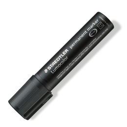 Lumocolor permanent chisel Black in the group Pens / Office / Markers at Pen Store (111026)