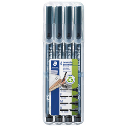 4-pack Lumocolor permanent in the group Pens / Office / Markers at Pen Store (111029)