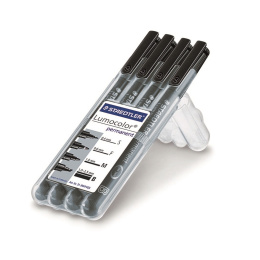 4-pack Lumocolor permanent in the group Pens / Office / Markers at Pen Store (111029)