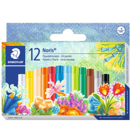 Noris Club Oil pastel 12-set in the group Kids / Kids' Pens / Crayons for Kids at Pen Store (111031)