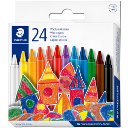 Wax crayons 24-set in the group Pens / Artist Pens / Watercolor Pencils at Pen Store (111081)