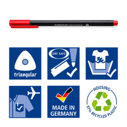 Triplus Fineliner Singles in the group Pens / Artist Pens / Felt Tip Pens at Pen Store (111169_r)