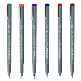 Pigment Liner Color 0.3mm Blue in the group Pens / Writing / Fineliners at Pen Store (111209)