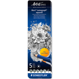 Mars Lumograph Aqua 5-pack in the group Pens / Artist Pens / Watercolor Pencils at Pen Store (111230)