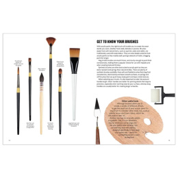 Acrylic - Do More Art in the group Hobby & Creativity / Books / Art Instruction Books at Pen Store (111739)