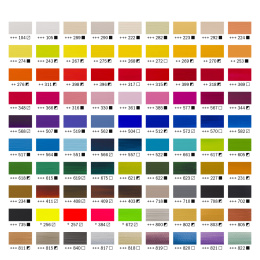 Acrylic Standard Set 90 x 20 ml in the group Art Supplies / Colors / Acrylic Paint at Pen Store (111762)