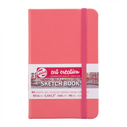 Sketchbook Pocket Coral Red in the group Paper & Pads / Artist Pads & Paper / Sketchbooks at Pen Store (111764)
