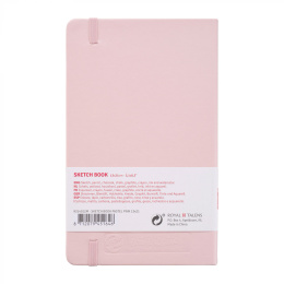 Sketchbook Large Pastel Pink in the group Paper & Pads / Artist Pads & Paper / Sketchbooks at Pen Store (111775)