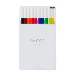 Emott 10-set No.1 in the group Pens / Artist Pens / Illustration Markers at Pen Store (111838)