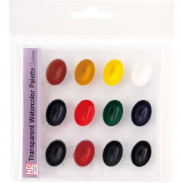 Watercolor System x 12 in the group Art Supplies / Artist colours / Watercolor Paint / Watercolor pans at Pen Store (112512)